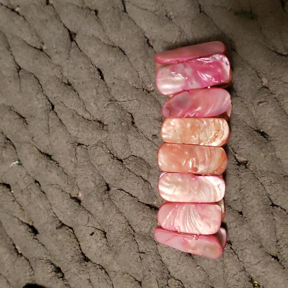 Vintage shell bracelet